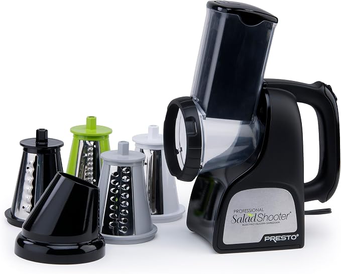Presto 02970 Professional SaladShooter Electric Slicer/Shredder