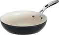 Tramontina Ceramica Deluxe 12-Inch Large Frying Pan | Ceramic Non Stick Skillet, Oven-Safe, Metallic Black