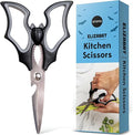 OTOTO Original Elizabat Kitchen Scissors - Halloween Goth Cute Bat Kitchen Shears, Bat Scissors, Gothic Scissors Utensils - Spooky Bats Halloween Gifts, Cute Gadgets, Kitchen Gadgets