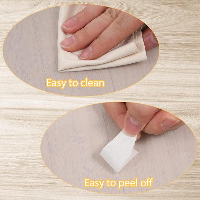 4 PCS Small Silicone Mat, Silicone Mats for Crafts and Kitchen, Small Heat Resistant Non-Slip Clear Countertop Protector, Translucent Placemat for DIY, Jewelry, Epoxy Resin, Baking