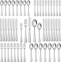 DEHOV 30 Pieces Silverware Set, Premium Stainless Steel Flatware Set Service for 6, Mirror Polished Tableware Cutlery Set for Home Kitchen, Restaurant, Hotel