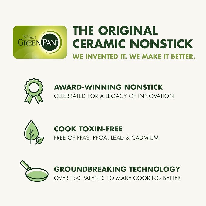 GreenPan Advanced 10.5”x 20” Electric Griddle with Warming Drawer, Healthy Ceramic Nonstick PFAS-Free Coating, Temperature Control, Easy and Versatile Countertop Meals, Dishwasher Safe, Clay