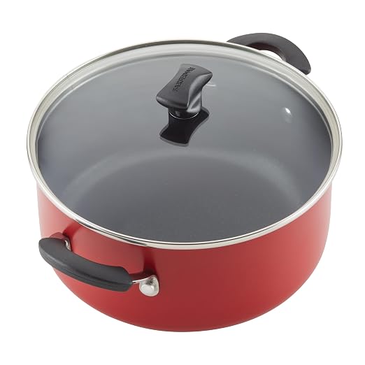 Farberware Cookstart Aluminum Nonstick Cookware Set, 15-Piece