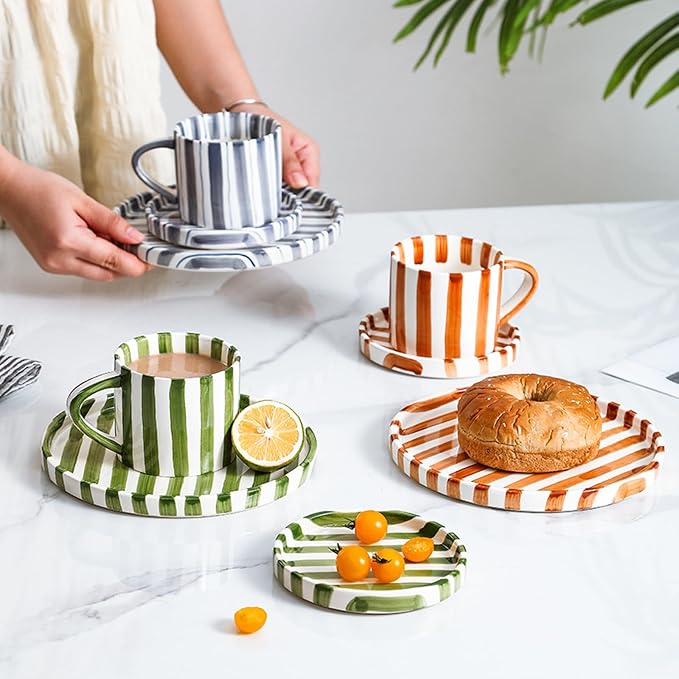 Ceramic Afternoon Serving Tray Dessert Cupcake Stand Serving Plat Tea Party Serving Platter for Cupcakes, Sevring Food, Dessert, Fruit, Cookie,E