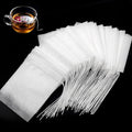 400pcs Disposable Tea Bags for Loose Leaf Tea, Tea Filter Bags with Drawstring, Corn Fiber Empty Tea Bags for Loose Leaf Tea