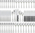 Astercook Silverware Set 48-Piece Flatware with Steak Knives Food-Grade Stainless Steel Cutlery for 8 Mirror Polished Utensils Set Include Spoons and Forks for Home Kitchen Restaurant