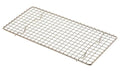 Update International 5" x 10" Rectangular Chrome-Plated Wire Pan Grate