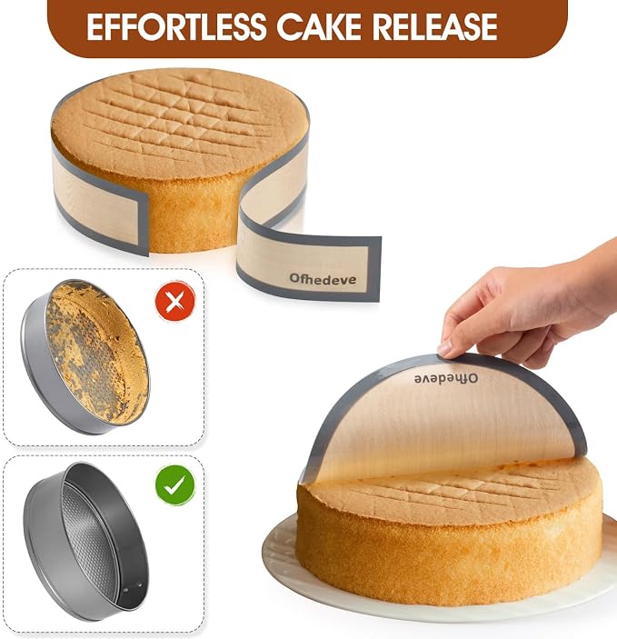 2 pack Silicone mat for 9 inch springform pan, springform pan protector, prevent cake from sticking, cheesecake pans protector mat
