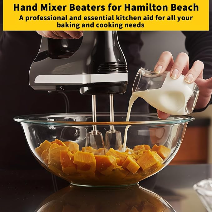 Hand Mixer Beater for KitchenAid 2 Pack | replacement beaters Compatible with W10490648, KHM2B, AP5644233, PS4082859 Parts