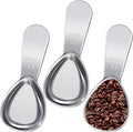 3 Pcs Coffee Scoop,1 Tbsp Coffe Spoons for Tea,Sugar,Flour or Coffe | 1 Tbsp Stainless Steel Measuring Spoon,Tablespoon,Short Handle,Laser Engraved Mark,Drop Resistant