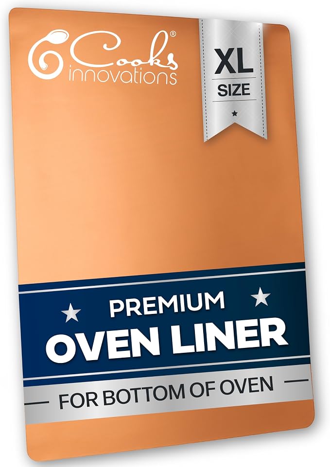 Cooks Innovations Non-Stick Oven Liner 1 Pack BPA-Free Heat Resistant Mat | Convection, Electric, Gas & Microwave Ovens | PFOA Free | Baking Mat
