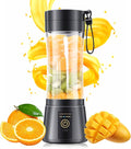 Portable Blender Personal Size Blender Make Smoothies, 12oz Mini Travel Cup | BPA-Free Small Blender with High Blending Speed, 6 Steel Blades, Easy Clean, Freshly Squeezed in Sports/Office/Gym