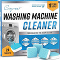 Washing Machine Cleaner Descaler 24 Pack - Deep Cleaning Tablets For Front Loader & Top Load Washer, Eco-Friendly Deodorizer, Clean Inside Drum and Laundry Tub Seal - 12 Month Supply