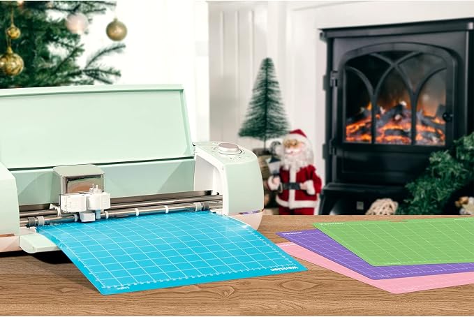 Cutting Mat 12x12 Compatible with Maker/Maker 3/Maker 4/Air 2/Explore 3/4, Variety Sticky（Standard,Light,Strong) Vinyl Mat(3Pack) Accessories