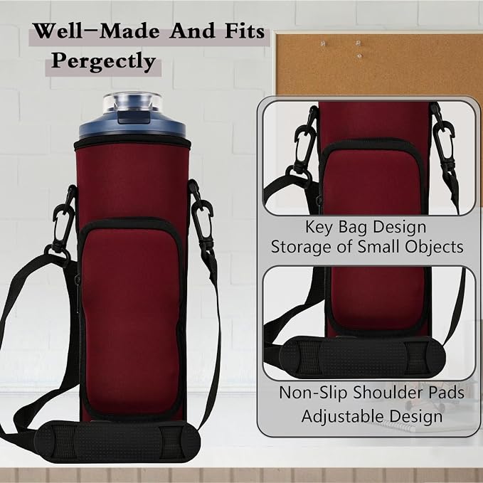 Portable Blender Storage Bag Sleeve for Ninja Blast Max Portable Blender | with Shoulder Strap and Accessory Pocket for Ninja Blast Max BC251NV/BC251GY/BC251MT/BC251PK/BC251LD Portable Blender