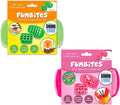 Sandwich Cutter for Kids Lunch, Crustless Bento 2-Pc Set, 2 Pack | Squares & Hearts food cutter for toddlers, bite-size shapes, bento lunch accessory, BPA-free, dishwasher safe