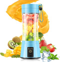 Mini Personal Portable Blender - 12oz Smoothie Blender Juice Cup | Cordless Lightweight Small Blender, Leak-Proof, Quick Blend, Easy Clean, Easily Making Fresh Juice for Sports/Office/Gym