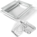 Uniflasy 80346 Catch Pan for Weber Q1200 Q1000 Grill Grease Drip Pan | Includes Grease Tray and 15-pack aluminum liners; fits Weber Q100 Q120 Q140 Q1400 grills, replaces 41887 6415