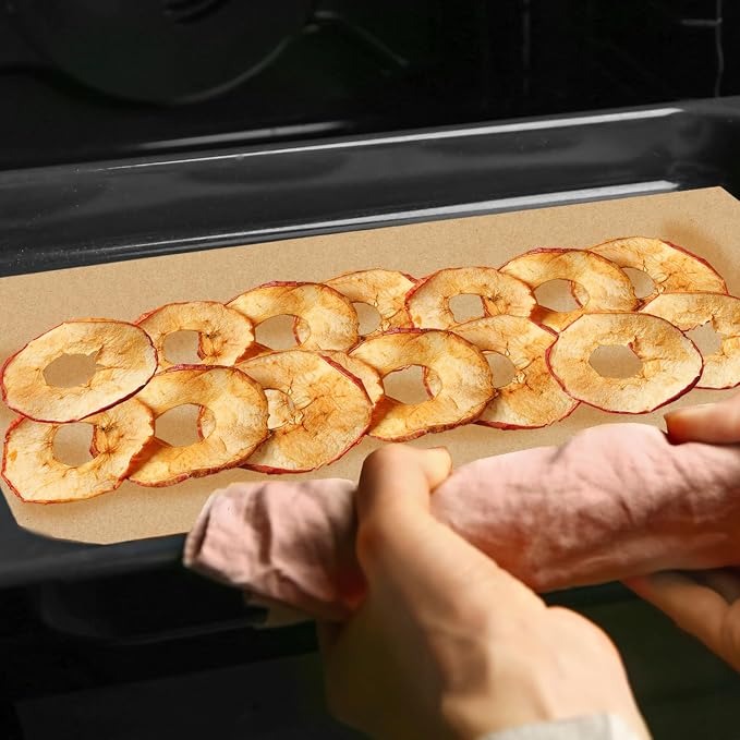 200 PCS Freeze Dryer Tray Mats for Harvest Right Freeze Dryer Trays, Non-Stick Baking Mats One-Off Parchment Paper Compatible with Harvest Right Freeze Dryer Trays (Large - 19.9" x 8.4")