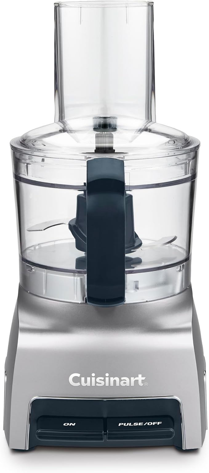 Cuisinart 5‑Cup Chop & Shred Food Processor, Compact Food Chopper, Easy‑Store Design, Silver FP-5