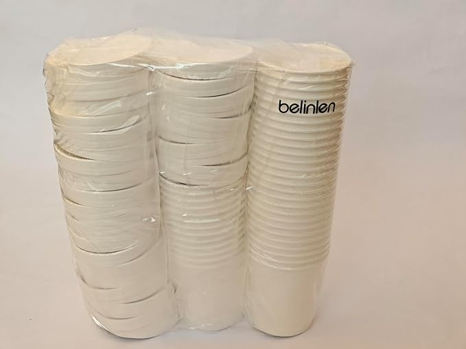 40 Count (16 oz) One - Pint Frozen Dessert Containers with Lids | Ice Cream Cups with Lids