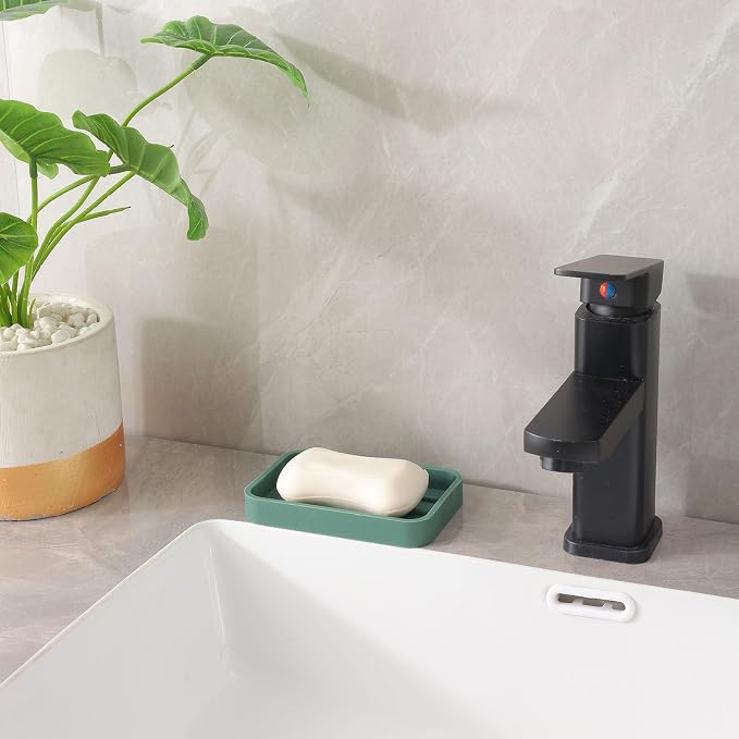 MicoYang Silicone Kitchen Sink Organizer Tray for Multiple Usage,Easy Clean Sponges Holder for Kitchen Bathroom Counter or Sink,Dish Soap Dispenser,Scrubber,Bottle,Cup Green 4.9”x 3.2”