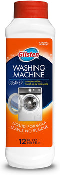 Glisten Washing Machine Cleaner, Fresh Scent Appliance Deodorizer, 12 oz | Helps Remove Odor & Limescale; Regular Care Helps Prevent Future Buildup in Top/Front HE Washers, Made in USA