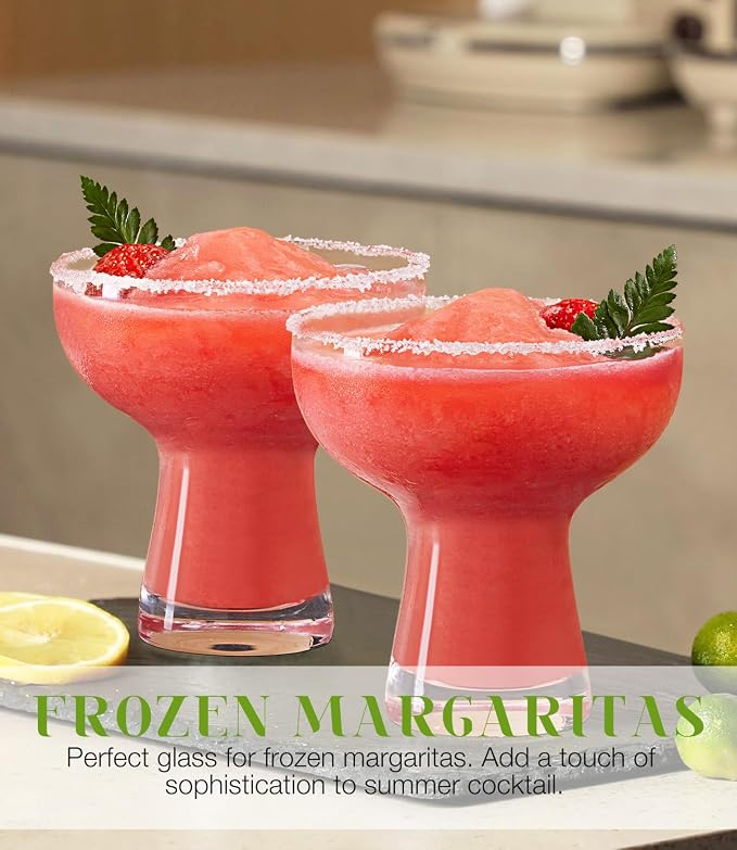 Martini Glasses Set of 4, 10oz, Coupe Cocktail Glasses for Margarita | Manhattan, Cosmopolitan, Espresso, Home Bar, Evening Parties, Birthdays, Housewarming Gift