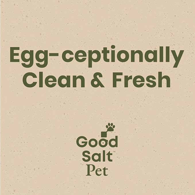Clean Republic Good Salt Pet Fresh Nest Egg Wash Spray, Natural Cleaner for Freshly Laid Eggs, Made in the USA, 32 Ounce Bottle