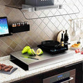 HJJKKH Gas Stove Top Cover, Stove Burner Covers, Stainless Steel Stovetop Noodle Board for Cooktop RV Sink Electric Stove L29.9 x W21.3 x H2.76 Kitchen Stove Rack, Cooker Top Bracket Large