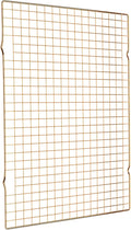 Cooling Rack for Cooking and Baking, 16" x 10" Wire Rack, Gold | Thick Wire Rack, Oven & Dishwasher Safe, for Roasting, Grilling, Drying, Fits Half Sheet Pan