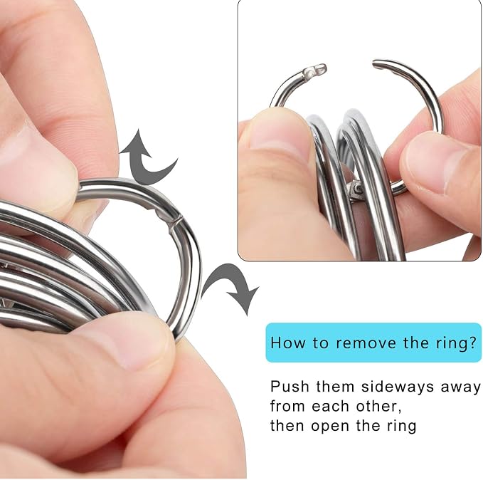 HULISEN Biscuit Cutter Set 5-Pc, Stainless Steel Cookie Cutters with Handle | Dishwasher Safe, Etched inch/cm Markings, Gift-Ready Package, Ergonomic Arched Grip, Professional Baking Tools