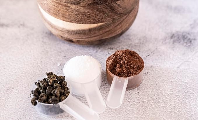 50 Pack Tablespoon Measuring Spoons, 1 Tbsp (15 mL) Plastic Coffee Scoops | Clear short-handle 1 tbsp scoops for coffee, loose tea, protein powder, spices, baking ingredients, and powdered supplements.