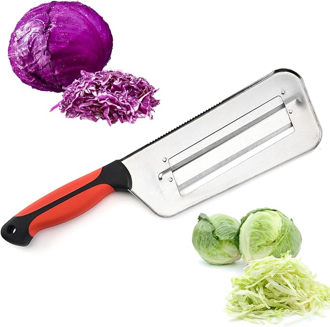 Cabbage Shredder,Stainless Steel Shredder Knife,Lettuce,Lettuce Knife,Cabbage For Coleslaw,Japanese,Cole Slaw For Coleslaw Sauerkraut Cabbagess Slicer Cutter