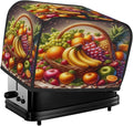 2 Slice Toaster Cover Fruit Autumn Apple Toaster Covers Two Slice Wide Slot Waterproof and Dustproof Covers for Wide Slot Toasters and Small Appliances Kitchen Decor Gifts