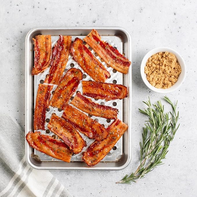 Nordic Ware Naturals Quarter Sheet with Multi-Purpose Oven and Cooling Rack