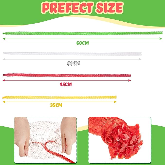Shappy Reusable Mesh Netting, Onion Reusable Mesh Net Produce Grocery Toys Fruits Vegetables Storage Bags, Seafood Bag