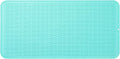 MicoYang Silicone Dish Drying Mat for Multiple Usage,Easy clean,Eco-friendly,Heat-resistant Silicone Mat for Kitchen Counter or Sink,Refrigerator or Drawer Liner Mint 5XL 36inches x 18inches