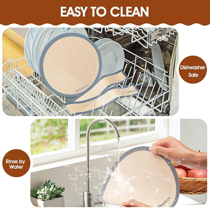 2 pack Silicone mat for 9 inch springform pan, springform pan protector, prevent cake from sticking, cheesecake pans protector mat