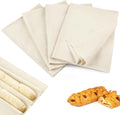 Ninsula 4PCS Tea Towels for Baking Sourdough, 14x18.8 Inch Reusable Thick Bread Towels for Proofing, Bread Cloth for Baguettes, Pastry, Loaves