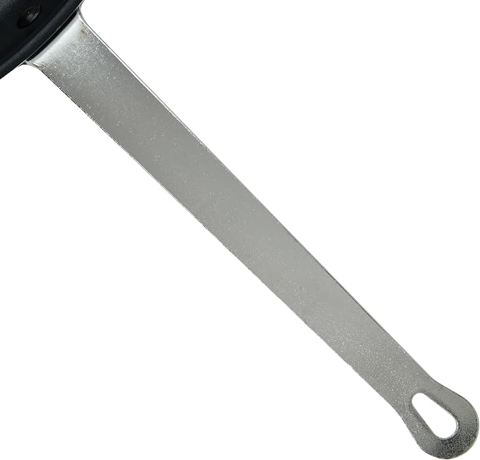 Winco Majestic 14.38" Non-Stick Frying Pan, 14 Inch, Black,Silver | Reinforced riveted handle, Great for Sauteing, Searing, Frying and Restaurant Kitchens