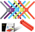 5 Pack Thick Silicone Trivets for Hot Dishes Eco-Friendly Foldable Trivets for Hot Pots and Pans Folding Trivet Save Much Space for Kitchen Home, Multi-Color | Foldable Heat Resistant Trivet Mats for Hot Pots and Pans, Non-Slip Folding Silicone Hot Dis...