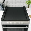 Noodle Board Stove Cover with Handle Wooden Stove Top Cover Board 29.5x22" for Electric Gas Stove Burner, Glass Range Stovetop Cover