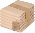 Urban Villa Kitchen Towels Cotton Dish Towels 20”x30” (Set of 6) Beige