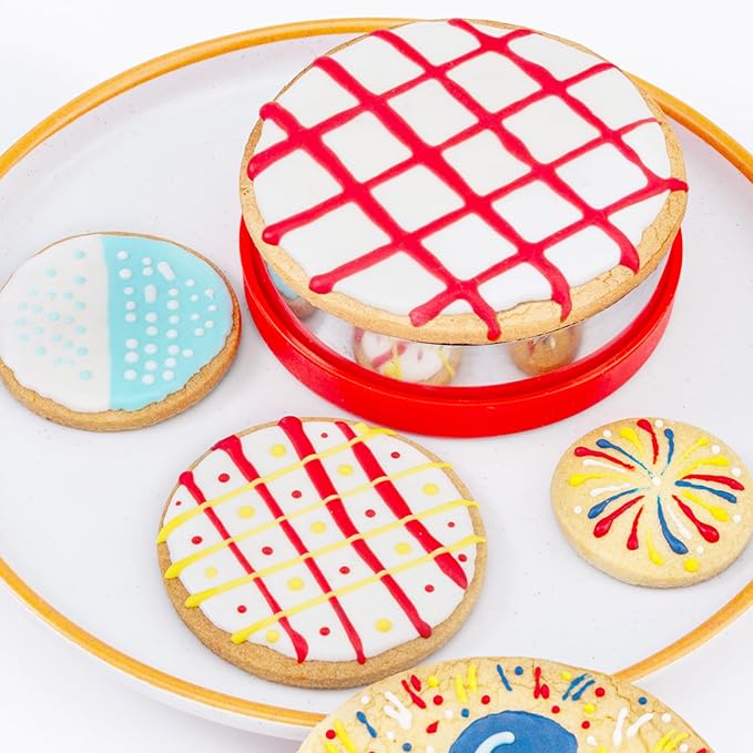 Round Circle Cookie Cutter 4 Pcs | Biscuit Cutters, Sandwich Cutter, Stainless Steel, 4 Different Sizes, for Baking Donut English Muffin Scones