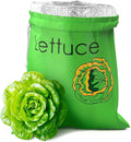 3-Layer Lettuce Keeper for Refrigerator, 13.8x10.6 Inches (Green) | Lettuce Bag Keeper with Foil Lining, Quick Drawstring Closure, Washable & Breathable Nylon, for Vegetable and Fruit Storage