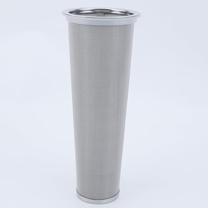 Fermus Cold Brew Coffee Filter for 64oz / 2Quart Wide Mouth Mason Jar Infuser 304 Stainless Steel Strainer with Seal Ring Design for Grounds Tea Fruit Coffee Filter