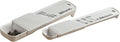 KitchenArt Adjust-A-Teaspoon And Adjust-A-Tablespoon Set, Plastic, 2-Piece, White,9 x 3.5 x 0.75 inches | Measures 1/8 Teaspoon to 1 Tablespoon | Adjustable Measuring Spoon Set | Cooking & Baking Gadgets | Reduce Kitchen Clutter