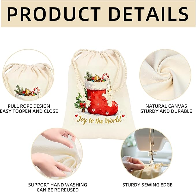 OKBA 8 Pack Cotton Muslin Drawstring Bags 14x17 Inch, Reusable Cloth Bags for DIY Tie-Dye Projects, Grocery & Produce, Shoes, Potatoes and Onions, Eco-Friendly & Washable