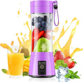 Portable Personal Size Mini Blender - Small Blender Make Smoothies & Shakes | Small Blender with 6 Stainless Steel Blades, BAP-Free, Easy Clean, Powerful Blending Freshly Squeezed in Sports/Office/Gym